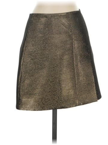 Reiss Faux Leather Skirt (view 1)