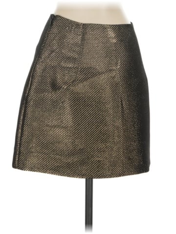 Reiss Faux Leather Skirt (view 2)