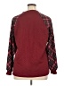BLOOMCHIC Plaid Burgundy Pullover Sweater Size 14 - 16 - photo 2