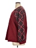 BLOOMCHIC Plaid Burgundy Pullover Sweater Size 14 - 16 - photo 5