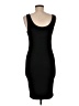BCBGeneration Solid Black Cocktail Dress Size M - photo 2