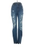 Aeropostale Hearts Blue Jeans Size 2 - photo 1