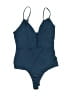 Haute Monde Blue Bodysuit Size M - photo 1