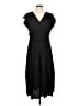 Current Air 100% Polyester Black Casual Dress Size L - photo 1