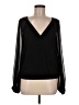 Marciano Black Long Sleeve Blouse Size M - photo 1