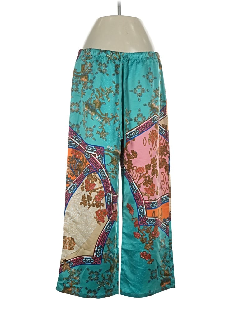 Pre-owned Natori Casual Pants In Teal