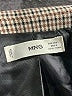 MNG Houndstooth Tan Blazer Size L - photo 6