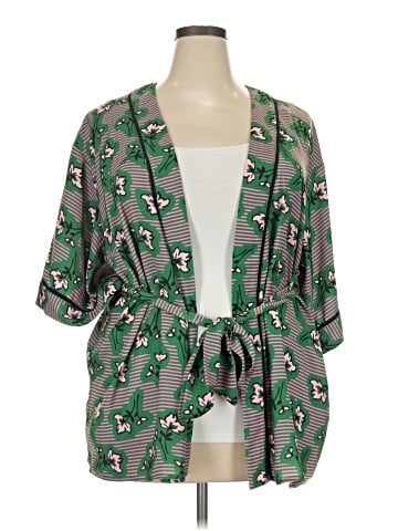 ELOQUII Kimono (view 1)