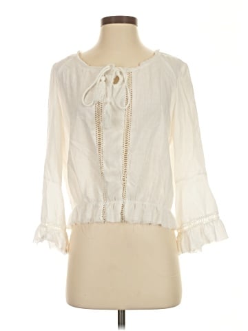 MY TRIBE 3/4 Sleeve Blouse (view 1)