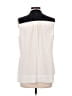 Alfani 100% Polyester Ivory Sleeveless Blouse Size 12 - photo 2