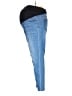 Isabel Maternity Solid Blue Jeans Size 10 Maternity - photo 5