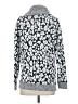 Tribal Animal Print Silver Pullover Sweater Size S - photo 2