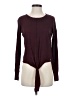 Hippie Rose Burgundy Pullover Sweater Size S - photo 1