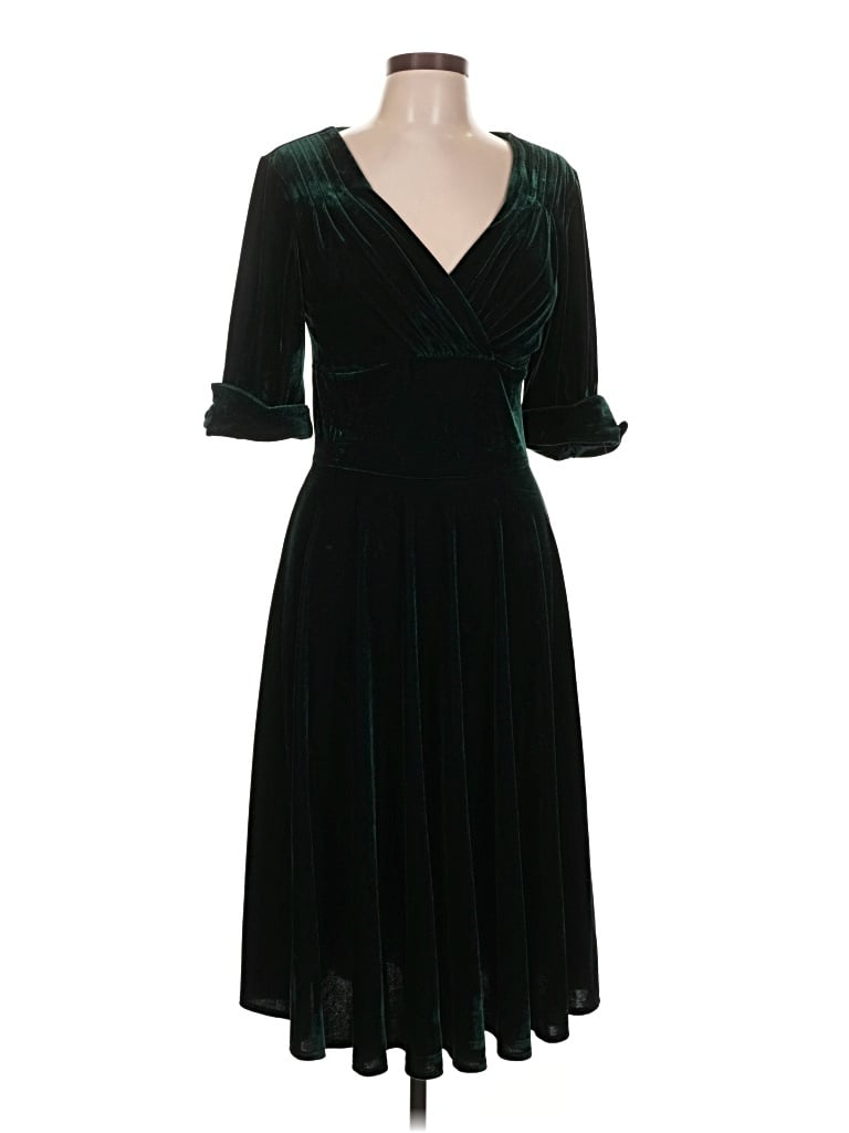 Pre-owned Unique Vintage Cocktail Dress In Black