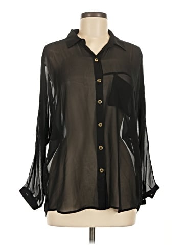 7 For All Mankind Long Sleeve Blouse (view 1)