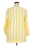 Ruby Rd. 100% Rayon Stripes Yellow 3/4 Sleeve Blouse Size 2X - photo 2