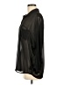 7 For All Mankind 100% Polyester Black Long Sleeve Blouse Size M - photo 5