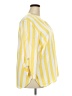 Ruby Rd. 100% Rayon Stripes Yellow 3/4 Sleeve Blouse Size 2X - photo 4