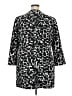 Kasper Print Black Coat Size 18 - photo 2