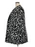 Kasper Print Black Coat Size 18 - photo 5