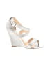 Betsey Johnson Silver Wedges Size 7 - photo 1