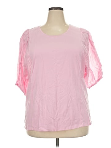Chico's 3/4 Sleeve T-Shirt (view 1)