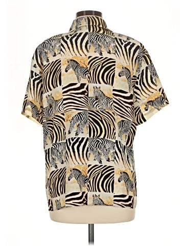 Escada by Margaretha Ley Short Sleeve Button-Down Shirt (view 2)