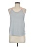 Nike 100% Polyester Gray Sleeveless Top Size M - photo 1