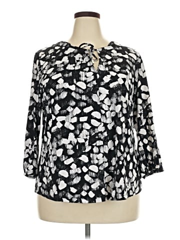 Liz Claiborne 3/4 Sleeve Blouse (view 1)