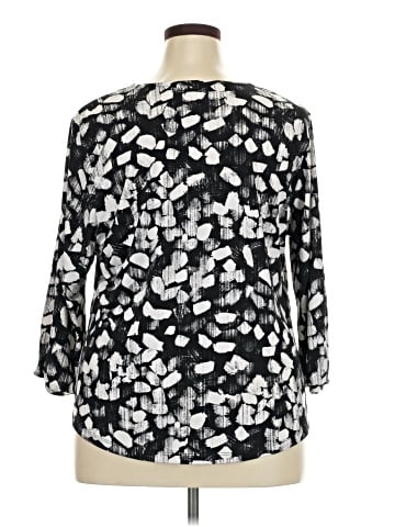 Liz Claiborne 3/4 Sleeve Blouse (view 2)