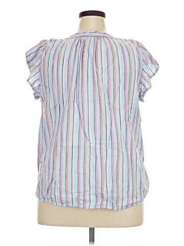 St. John's Bay Short Sleeve Blouse (view 2)