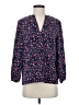 J.Crew 100% Polyester Blue Long Sleeve Blouse Size S - photo 1
