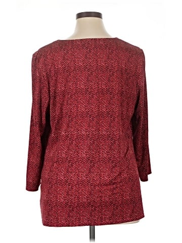 Dana Buchman 3/4 Sleeve Blouse (view 2)