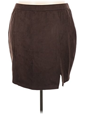 Torrid Faux Leather Skirt (view 1)