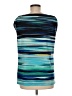 Calvin Klein Teal Sleeveless Blouse Size M - photo 2