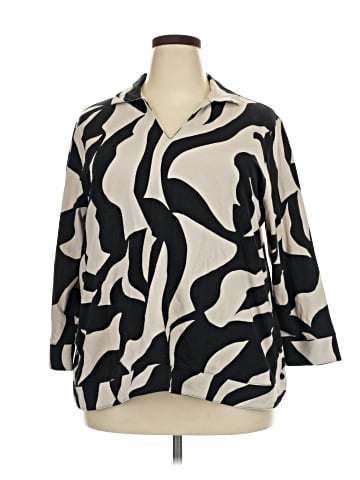 Chico's 3/4 Sleeve Blouse (view 1)