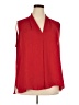 Jones Studio 100% Polyester Red Sleeveless Blouse Size 2X - photo 1