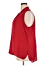 Jones Studio 100% Polyester Red Sleeveless Blouse Size 2X - photo 5