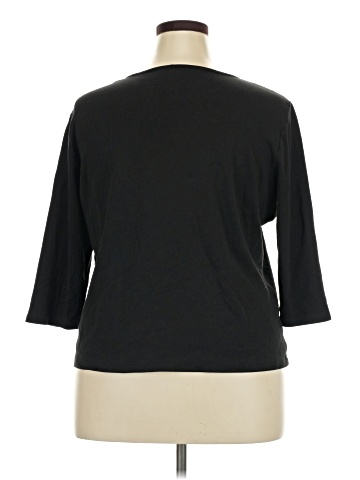 Liz Claiborne 3/4 Sleeve T-Shirt (view 2)