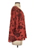 Renee C. Red 3/4 Sleeve Blouse Size S - photo 4