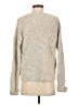 Topshop Metallic Tan Pullover Sweater Size 4 - photo 2