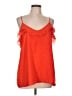 Mossimo 100% Polyester Orange Tank Top Size L - photo 1