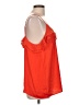 Mossimo 100% Polyester Orange Tank Top Size L - photo 4