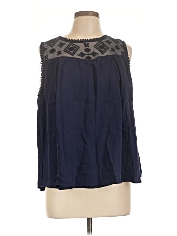 Miss Me Sleeveless Blouse (view 1)