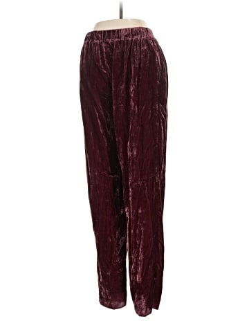 Madewell Velvet Tapered Pleat Pull-On Pants (view 2)