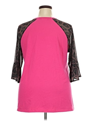 Southern Stitch 3/4 Sleeve Top (view 2)