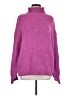 Line & Dot Purple Turtleneck Sweater Size M - photo 1
