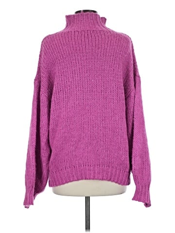 Line & Dot Turtleneck Sweater (view 2)