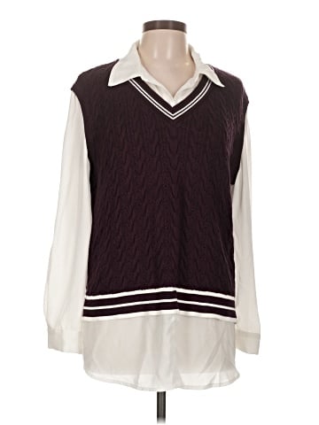 Adrianna Papell Sleeveless Blouse (view 1)