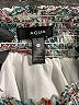 Aqua 100% Polyester Paisley Gray Casual Skirt Size S - photo 4